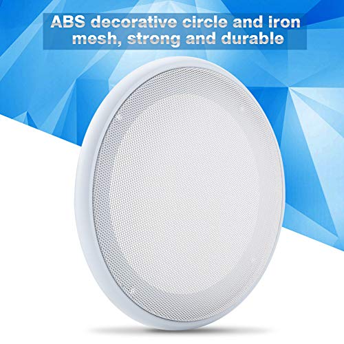 Wendry Speaker Cover, 6.5/8 Inch Speaker Grille Car Audio Cover, Speaker Cover Decorative Circle Metal Mesh, Anti-Collision Speaker Grill Cover, Car Speaker Covers (2PCS) - Image 4