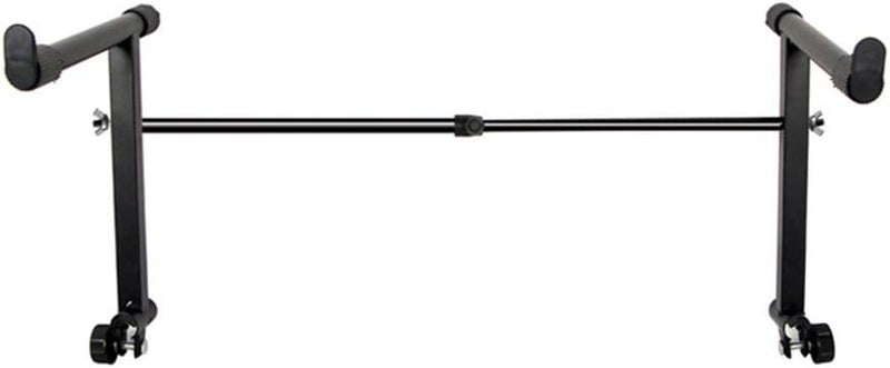 comfrt Piano Keyboard Stand Universal Keyboard Stand Electric Organ Stand Rack Piano Keyboard Stand (Black) - Image 1