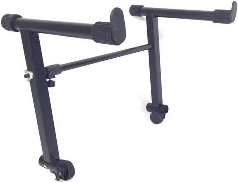 comfrt Piano Keyboard Stand Universal Keyboard Stand Electric Organ Stand Rack Piano Keyboard Stand (Black) - Image 2