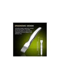 Excefore 2 Pack Shred Silk The Knife Stainless Steel Vegetable Chopper Onion Garlic Cutter Food Kitchen Speedy Chopper  - Image 2