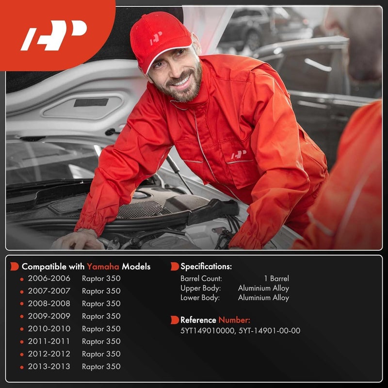 A-Premium 1 Barrel Carburetor for Yamaha Raptor 350 - Image 2