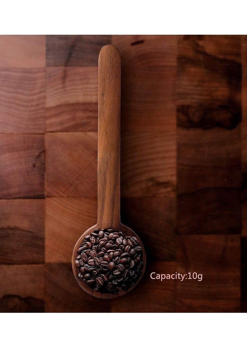 Oasisgalore Black Walnut Long Handle Coffee Scoop, 1 tbsp, for Grounds or Tea, 10g, Kitchen Accessory.  - Image 3