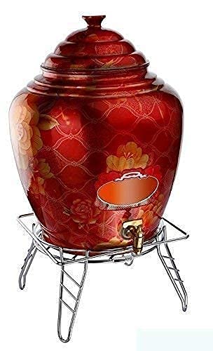 QUALIZA Fancy Water Pot and Matka Stand Stainless Steel Pot Stand Kitchen Rack Chrome Plated Plant Pot Stand Pack of 1 - Image 5