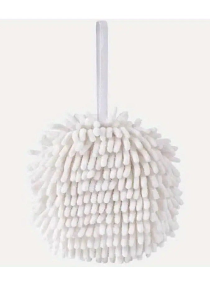 Goolsky 1 Pc Quick-drying Hand Towel, Absorbent Hanging For Kitchen Bathroom, Quick Dry Lint Free Soft Microfiber Chenille Hand Towel, Machine Washable - Image 1