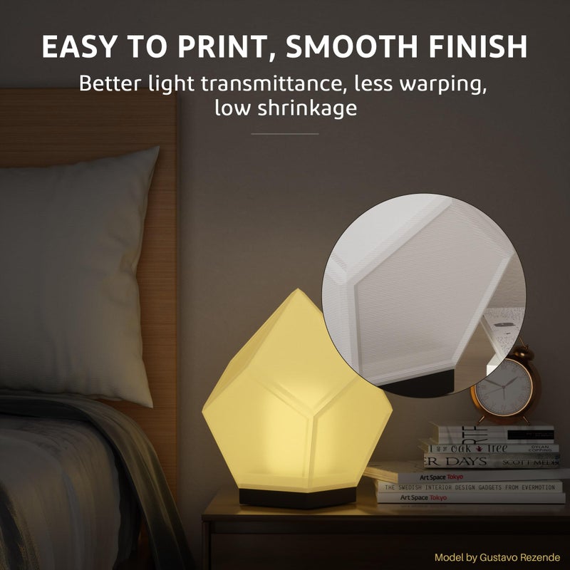 ELEGOO Rapid PETG Filament 1.75mm Bundle 4KG, High Speed 30-600mm/s 3D Printer Filament Accuracy +/- 0.02 mm, 1kg Cardboard Spool(2.2lbs) Fits for Most FDM 3D Printers(Blue,Green,Orange,Yellow) - Image 3