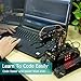 Adeept RaspTank Smart Robot Kit Compatible with Raspberry Pi 4 3 Model B B OpenCV Tank 4DOF Robotics DIY Coding Building Projects Robots for Adults STEM Educational Programming Gift Robotic Arm - Image 4