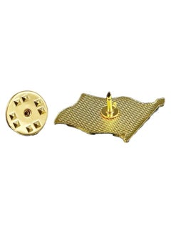 Generic A pin in the shape of the Egyptian flag, with a gift pin with the product, a suit pin in the shape of the Egyptian flag and a gift pin from Galeen.  - Image 2
