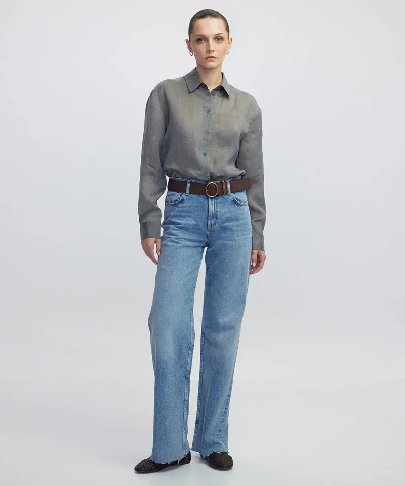 Ipekyol  Adjustable Back Hem Shirt for Women | Best Price UAE