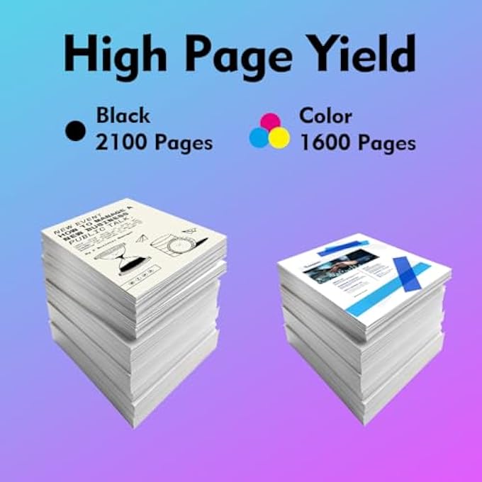 962XL BLACK REPLACEMENT FOR HP 962XL BLACK INK CARTRIDGES HP962 HP 962 XL COMPATIBLE FOR 9015E 9018E 9025E 9015 9018 9025 9010 9020 SERIES, SUPPORT E SERIES PRINTERS WHICH ACTIVED HP+ SERVICE - Image 3