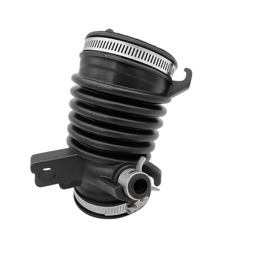 HZEL Car Air Cleaner Intake Hose Tube OEM17225R1AA01 Rubber Vehicle Engine Filter Air Intake Hose Duct with 3 Clamps Auto Engine Filter Boot Replacement Compatible with Civic Ilx - Image 1