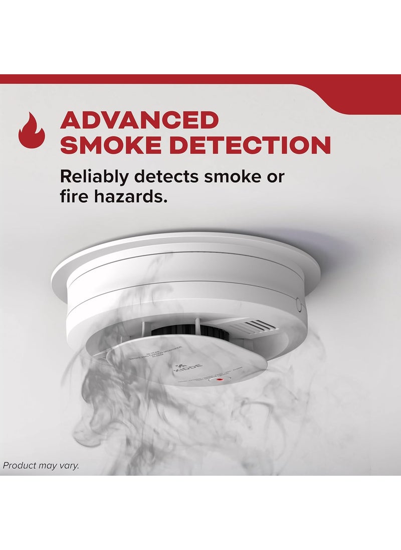 Kidde Kidde Hardwired Smoke Detector AA Battery Backup Interconnectable LED Warning Light Indicators  - Image 3