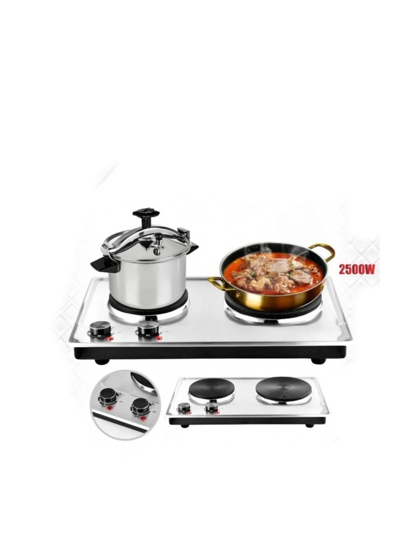 Generic Double burner electric stove, 2500 watts  - Image 2