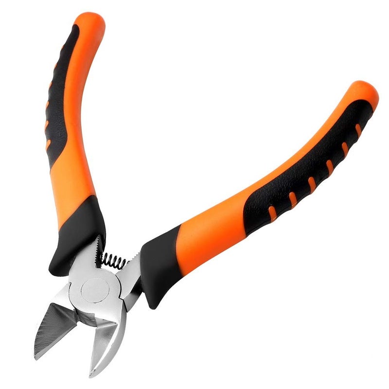 nuoshen nuosen 6 inch Precision Wire Cutters, Metal Side Cutters Diagonal Plier for Craft Wire, Jewelry, Cable Cutters - Image 1