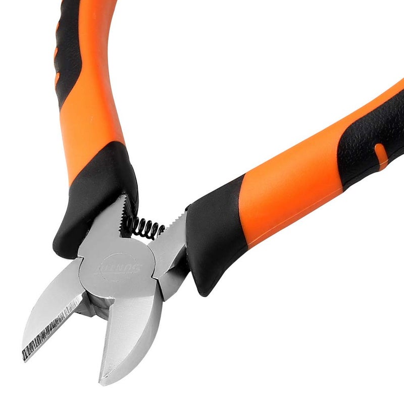 nuoshen nuosen 6 inch Precision Wire Cutters, Metal Side Cutters Diagonal Plier for Craft Wire, Jewelry, Cable Cutters - Image 2