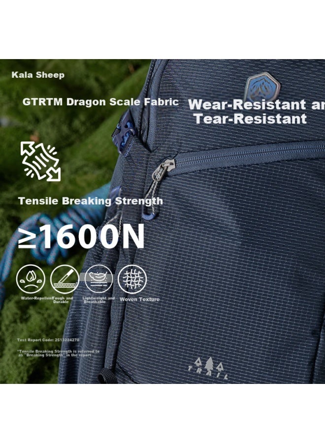 KaLay Kala·y Anti-sag Large Capacity Backpack School Bag For Middle And High School Students Casual Outdoor Sports Travel Hiking Camping Backpack - Image 1