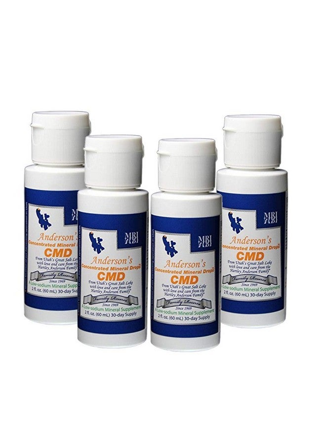 ANDERSON قطرات المعادن المركزة CMD أندرسون، 60 مل في كل عبوة (عبوة من 4)  - Image 1