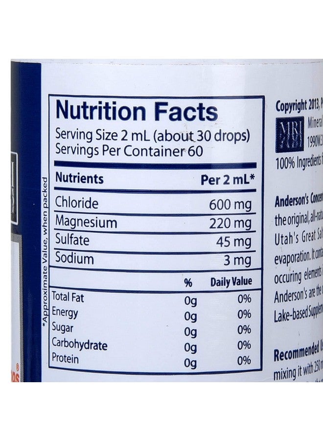 ANDERSON قطرات المعادن المركزة CMD أندرسون، 60 مل في كل عبوة (عبوة من 4)  - Image 3