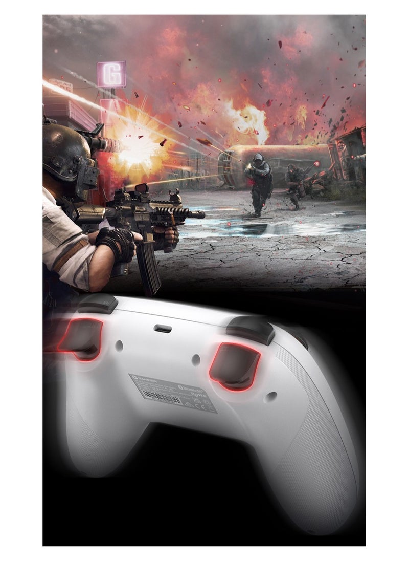Classic Wireless Gamepad GameSir Nova Lite Fantastic Color Multiplatform Bluetooth Gaming Controller for PC, Steam, Switch, iOS, Android Yellow