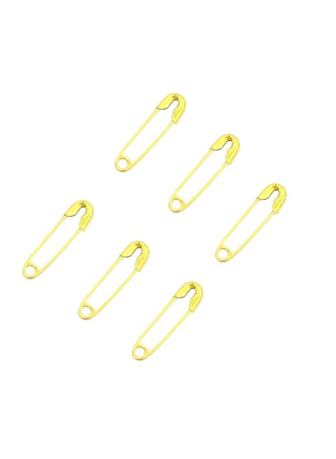 Ruidee 500 Pieces Safety Pins 20mm Small Sewing Pins Metal Mini Safety Pins for Home Office Art Craft Jewelry Making (XBZ/Gold) - Image 4