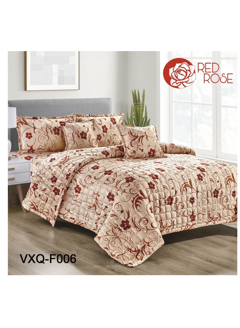 مفرش مضغوط مخمل مشجر شتوي مزدوج