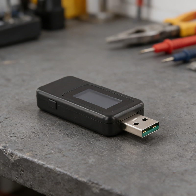 MX18L USB Tester 10 In 1 Digital DC Voltmeter PD Charge Analyzer With 0 96 Inch Screen Black - Image 4