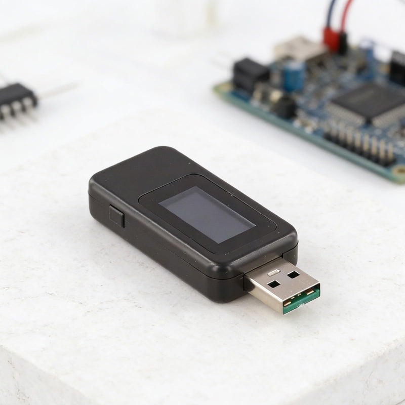MX18L USB Tester 10 In 1 Digital DC Voltmeter PD Charge Analyzer With 0 96 Inch Screen Black - Image 5