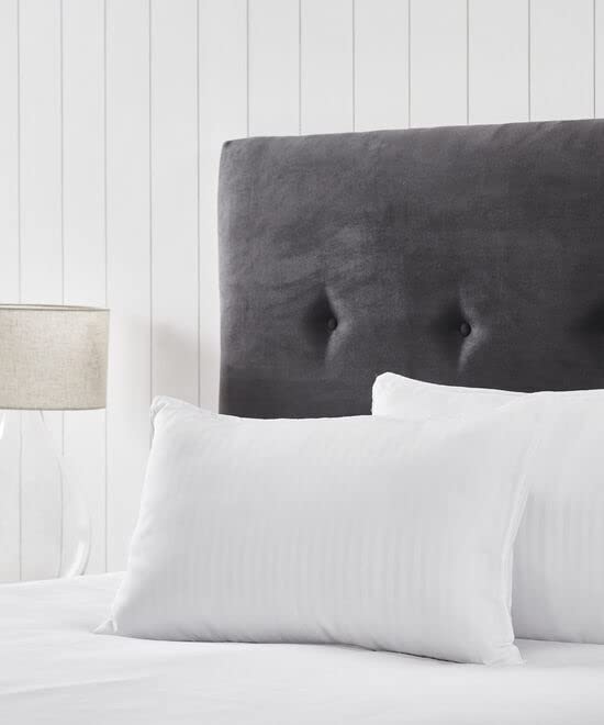 Blenzza Deco™ Satin Stripe Pure Cotton Bombay Dyeing with Reliance Fiber Set of 2 Pcs - Image 1