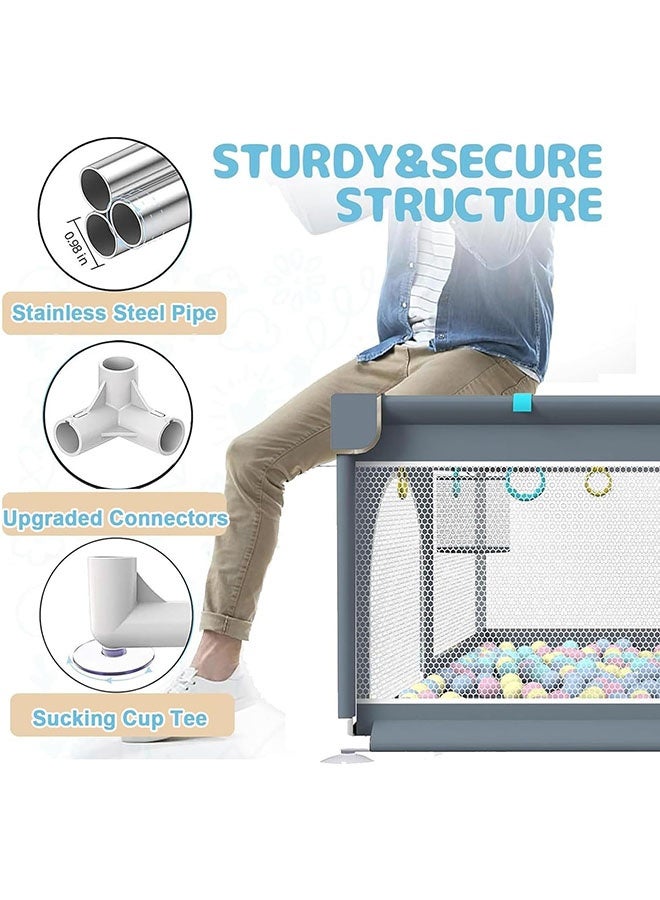 بيوينتي Baby Playpen ، Playard كبيرة للطفل ، والأطفال الصغار المحمولة في الهواء الطلق والأطفال الصغار في الهواء الطلق والأطفال الصغار في الهواء الطلق والأطفال الصغار في الهواء الطلق والأطفال الصغار في الهواء الطلق والأطفال الصغار في الهواء الطلق والأطفال الصغار ﻿  - Image 5