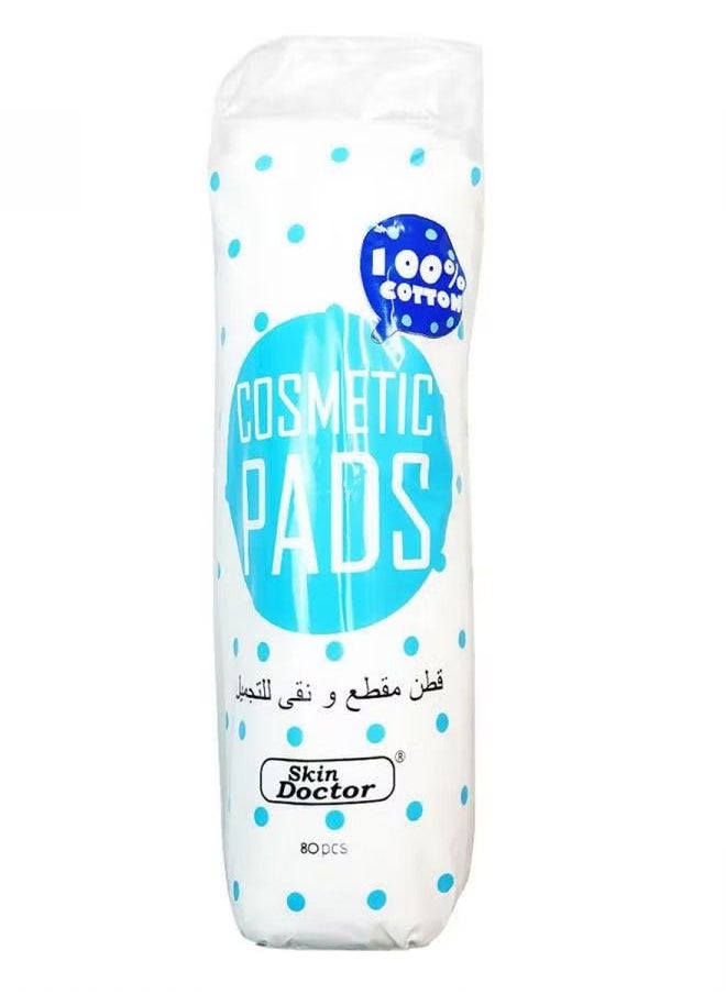 240-Piece Make Up Pads Set 100% Cotton White