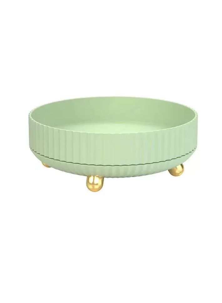 Turntable Cabinet Organizer, 11 Inches Rotating Spice Rack Kitchen Storage, Spinning Food Storage Container for Spices, Condiments  - Image 1