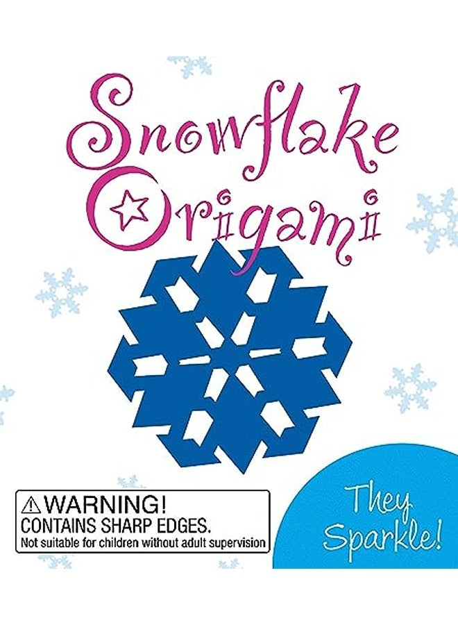 Snowflake Origami: They Sparkle!