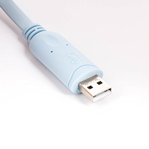 Usangreen USB RS232 Console Cable for Cisco Router Rollover Cable FT232RL Chipset Rj45 Adapter Serial Cable (6ft) - Image 4