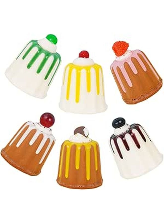 6Pcs Realistic Artificial Cake Display Props For Photography Kitchen Decor - Image 1