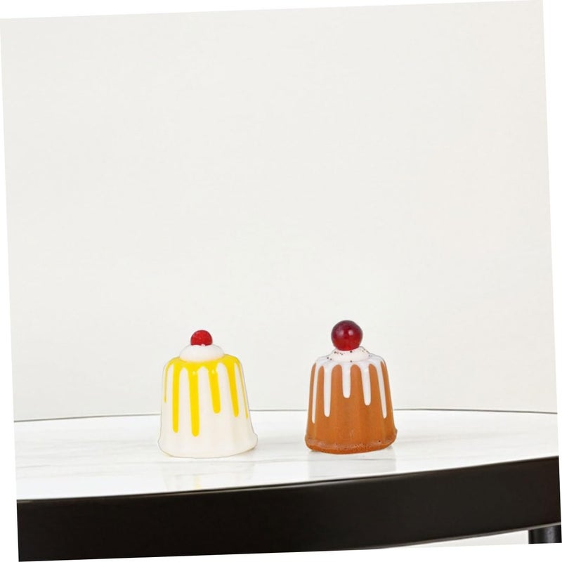 6Pcs Realistic Artificial Cake Display Props For Photography Kitchen Decor - Image 5