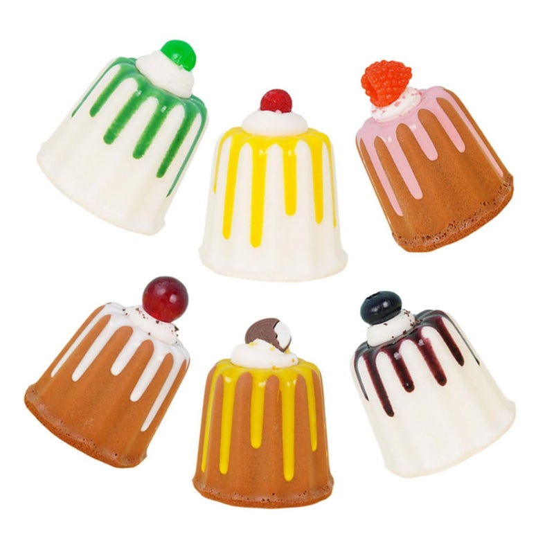 6Pcs Realistic Artificial Cake Display Props For Photography Kitchen Decor - Image 2