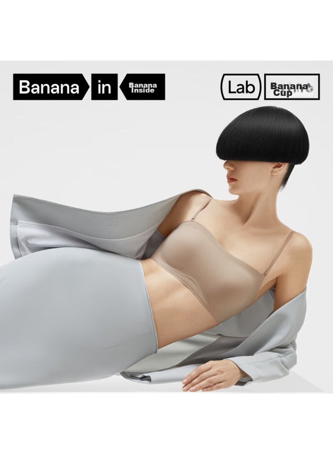 Bananain Jiaonei 5 Series Strapless Anti-slip Detachable Shoulder Strap Women's Bra, Push-up Backless Summer Brassiere - Image 1