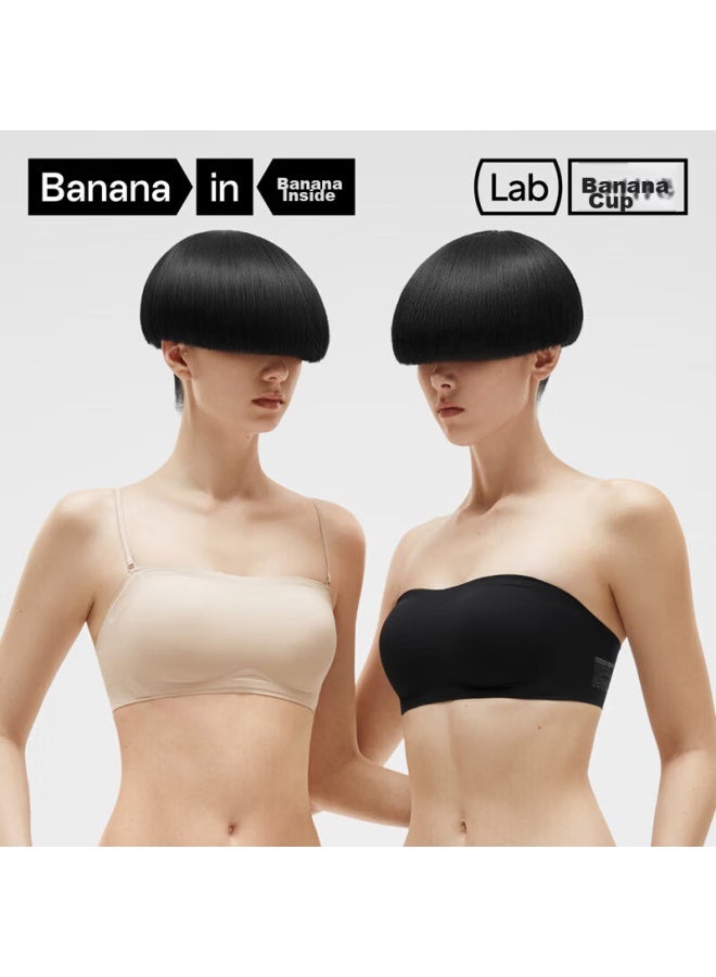 Bananain Jiaonei 5 Series Strapless Anti-slip Detachable Shoulder Strap Women's Bra, Push-up Backless Summer Brassiere - Image 2
