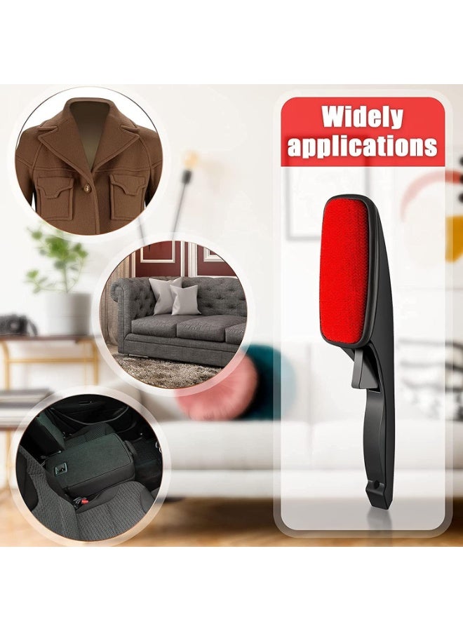 Lint removal brush, a cleaning tool for clothes and fabrics, a pet hair removal brush featuring a multi-directional rotating pop-out head - Image 3