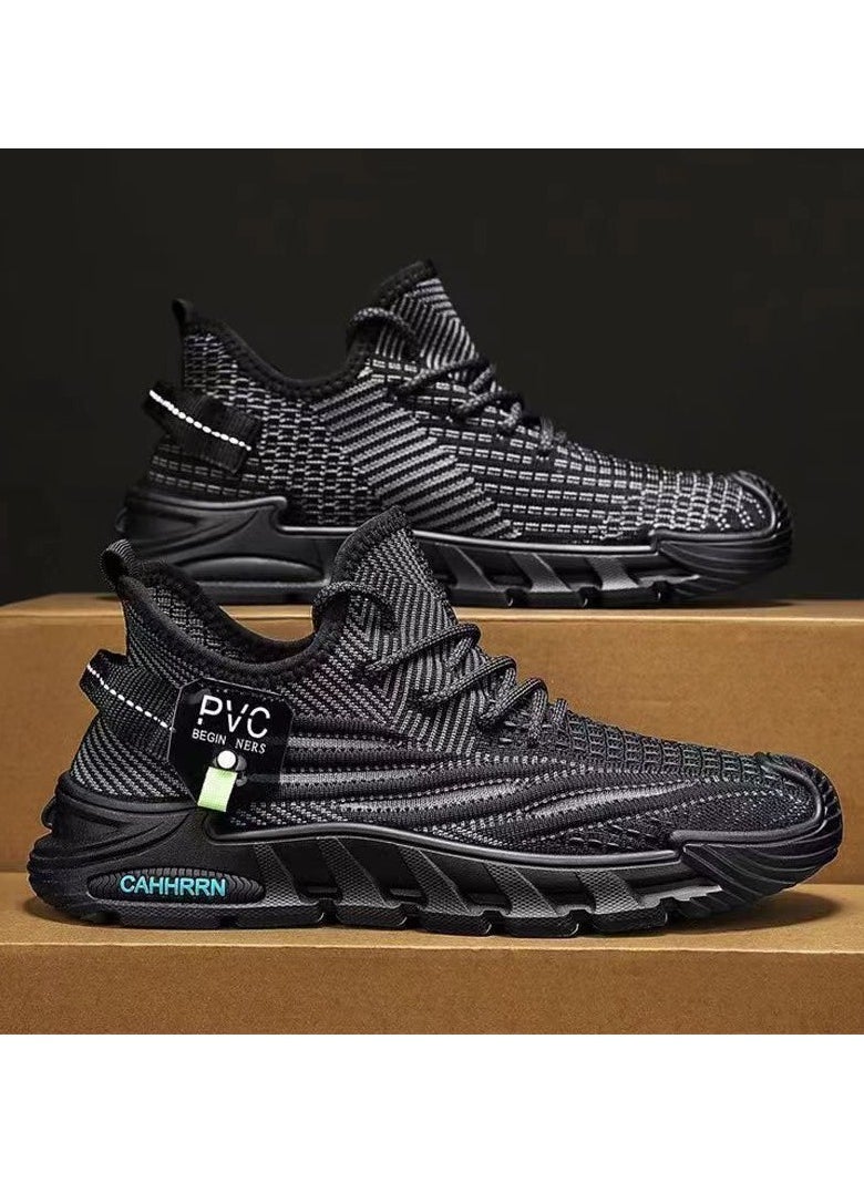 Generic Men's Fashion Walking Shoes Spring  Outdoor Sports Shoes Breathable Casual Shoes Comfortable and Lightweight  - Image 4