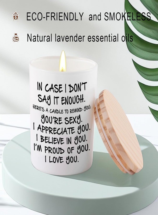 BFJLIFE Candles Gifts for Girlfriend Wife Her Funny Novelty Unique Valentines Mothers Day Anniversary Christmas Birthday Gifts for Girlfriend Wife Women Stocking Stuffers Lavender Scented Soy Candle - Image 2