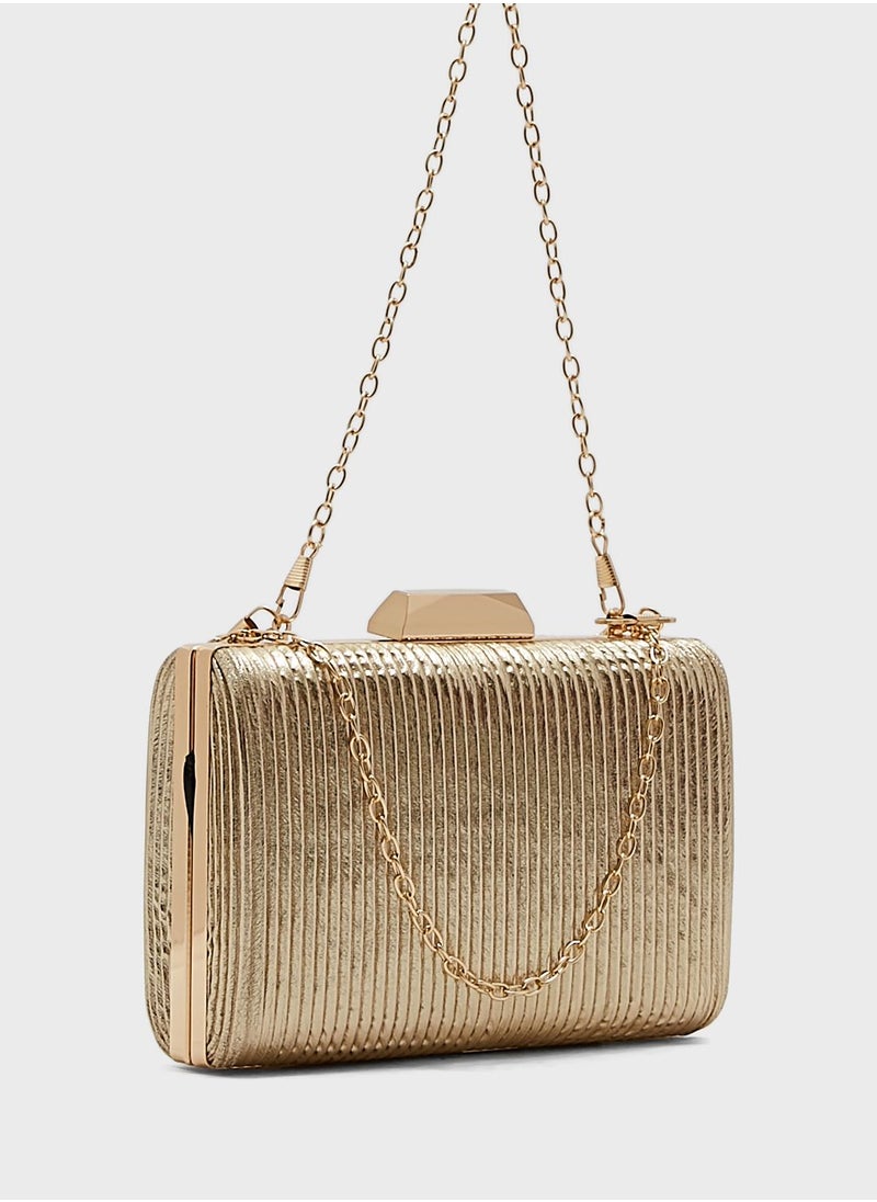 Ella Limited Edition - Crinkle Design Box Clutch - Image 1