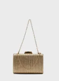 Ella Limited Edition Crinkle Design Box Clutch