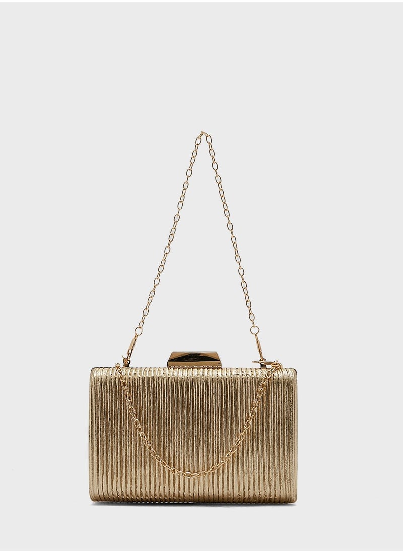 Ella Limited Edition - Crinkle Design Box Clutch - Image 1