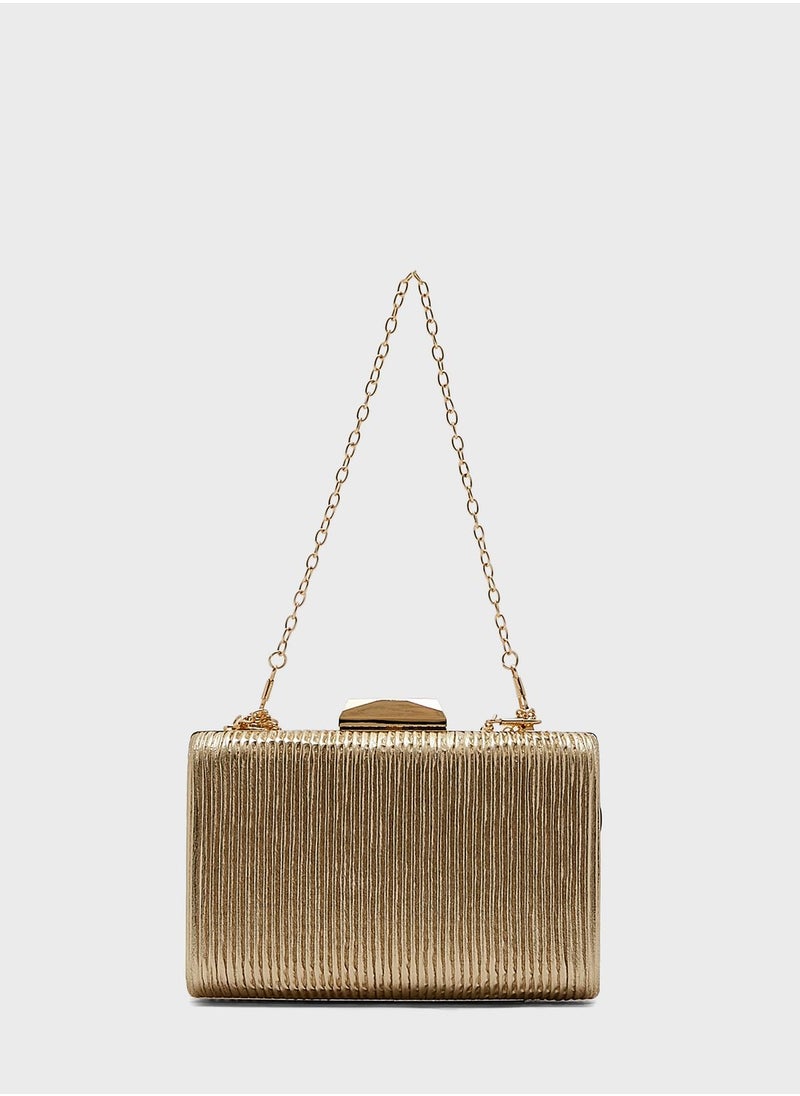 Ella Limited Edition - Crinkle Design Box Clutch - Image 1
