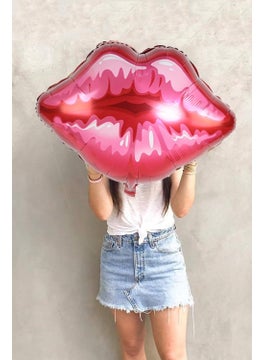 Lip Shaped Large Foil Balloon Birthday Party Balloon - pzsku/Z2B792B6AF9A0C28BED98Z/45/_/1725793652/5950cac9-95c7-44b3-bf37-410887fd8e57