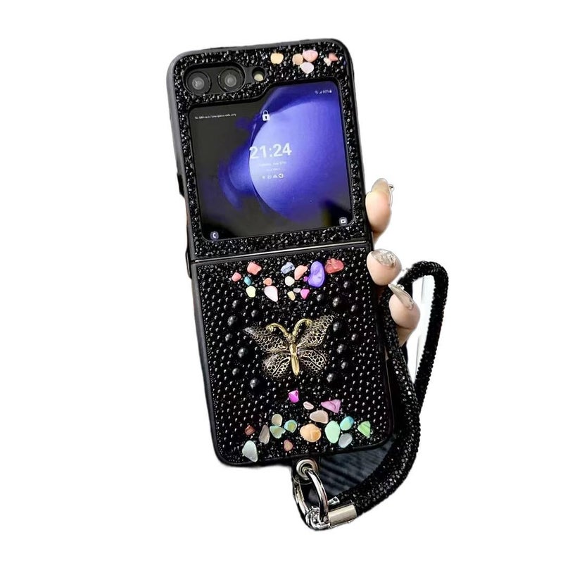 Protective Case | Gold | TPU | Lanyard | Scratch Resistant | Shockproof Cover for Samsung Galaxy Z Fold 7 - Image 5