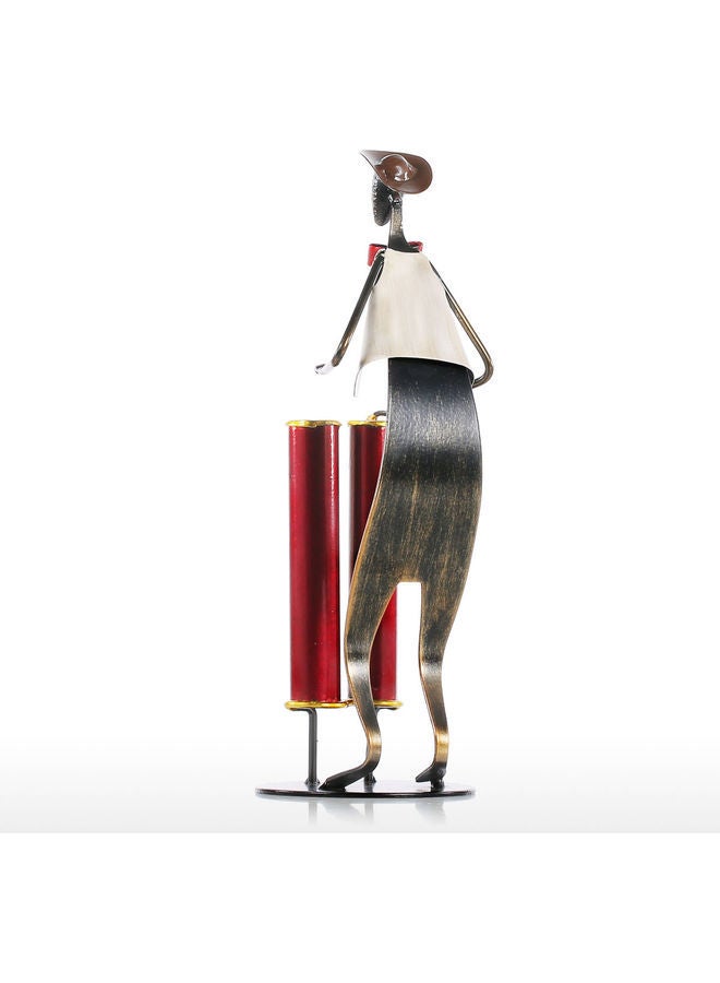 نيبمينينت منحوتة حديدية تمثل العزف على الطبل متعدد الألوان - Image 5