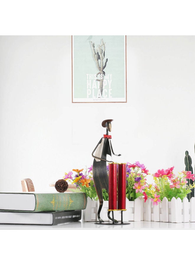 نيبمينينت منحوتة حديدية تمثل العزف على الطبل متعدد الألوان - Image 3