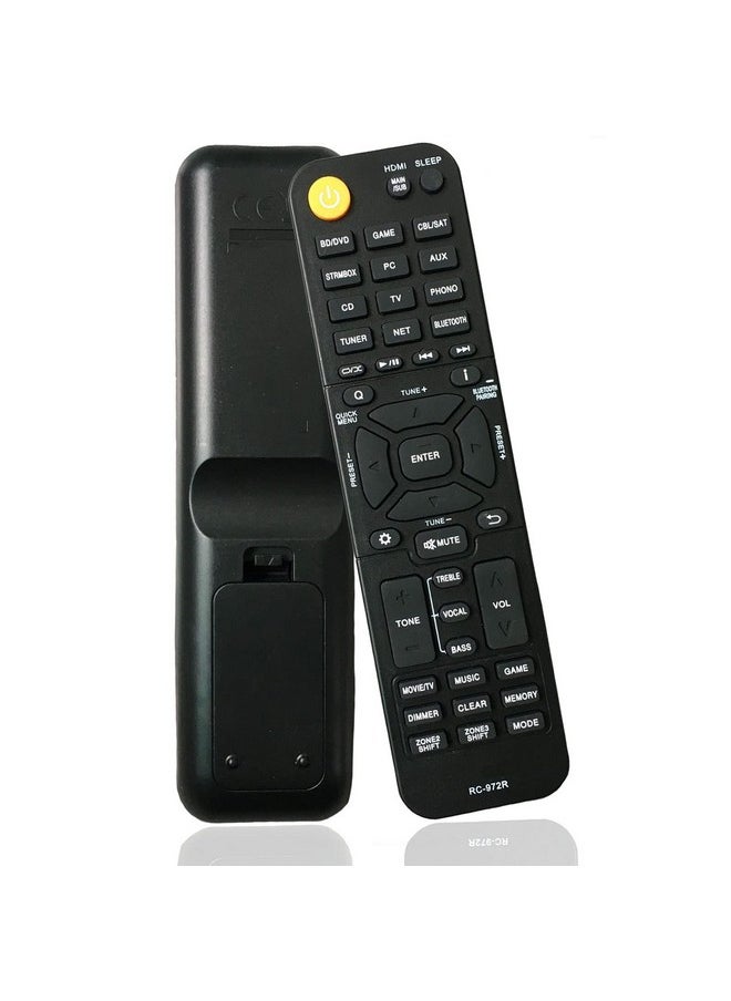 Kassionel - Replacement Remote Control For Onkyo Txds787 Txnr626 Rc972R Txnr696 Network Home Theater A V Receiver - Image 1