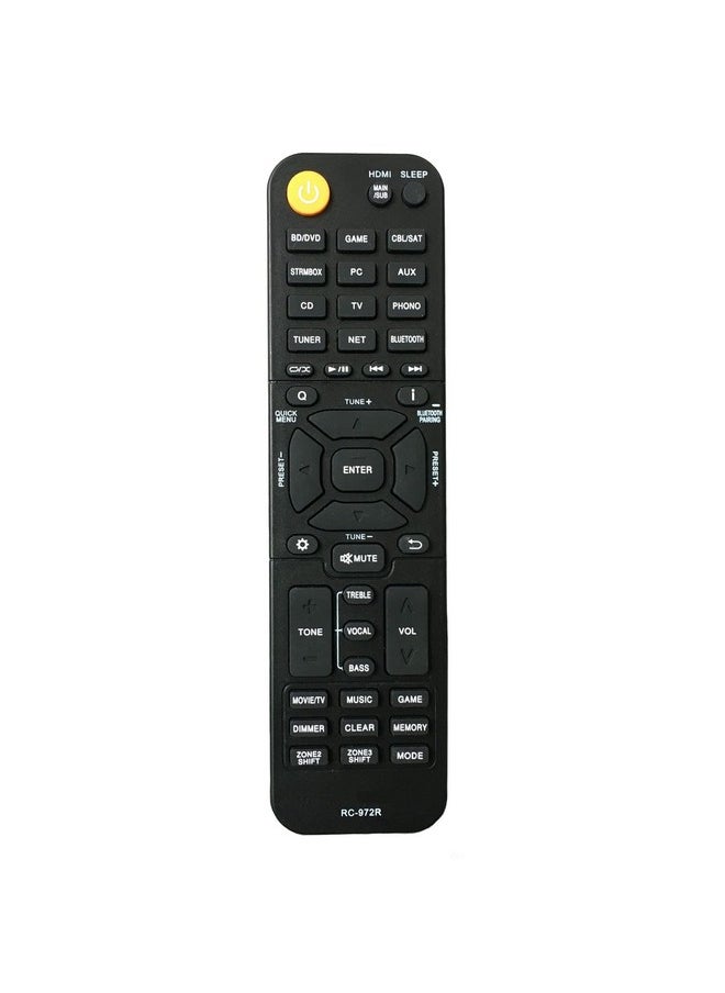 Kassionel - Replacement Remote Control For Onkyo Txds787 Txnr626 Rc972R Txnr696 Network Home Theater A V Receiver - Image 1